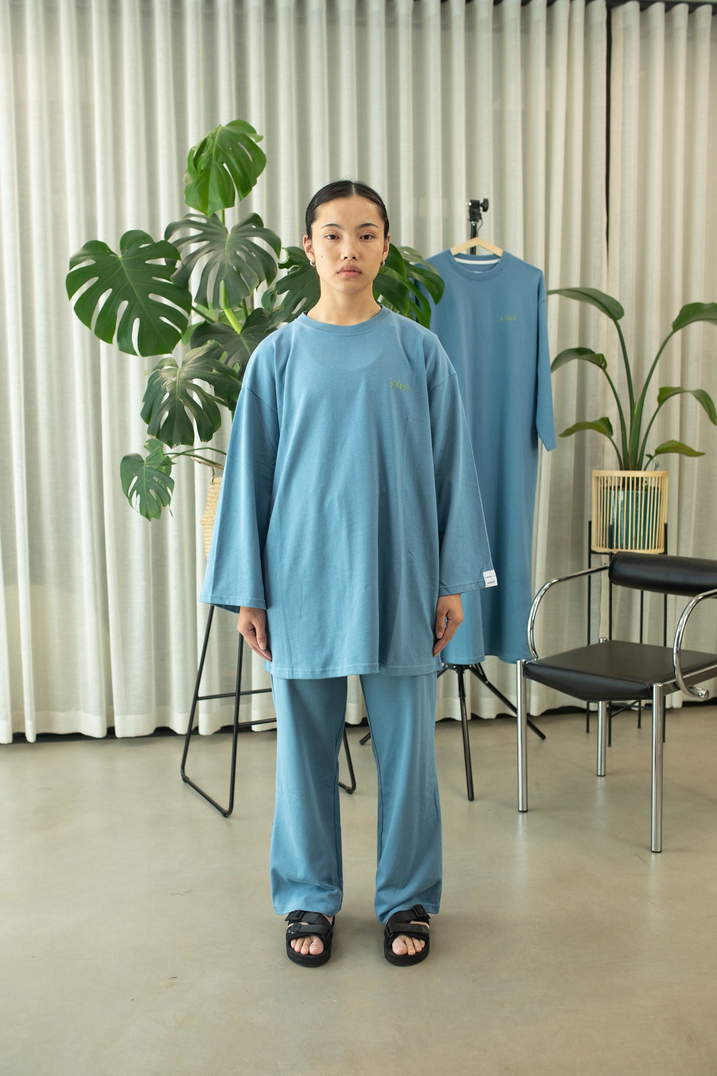 Relaxed Fit T-Shirt - Azure Blue