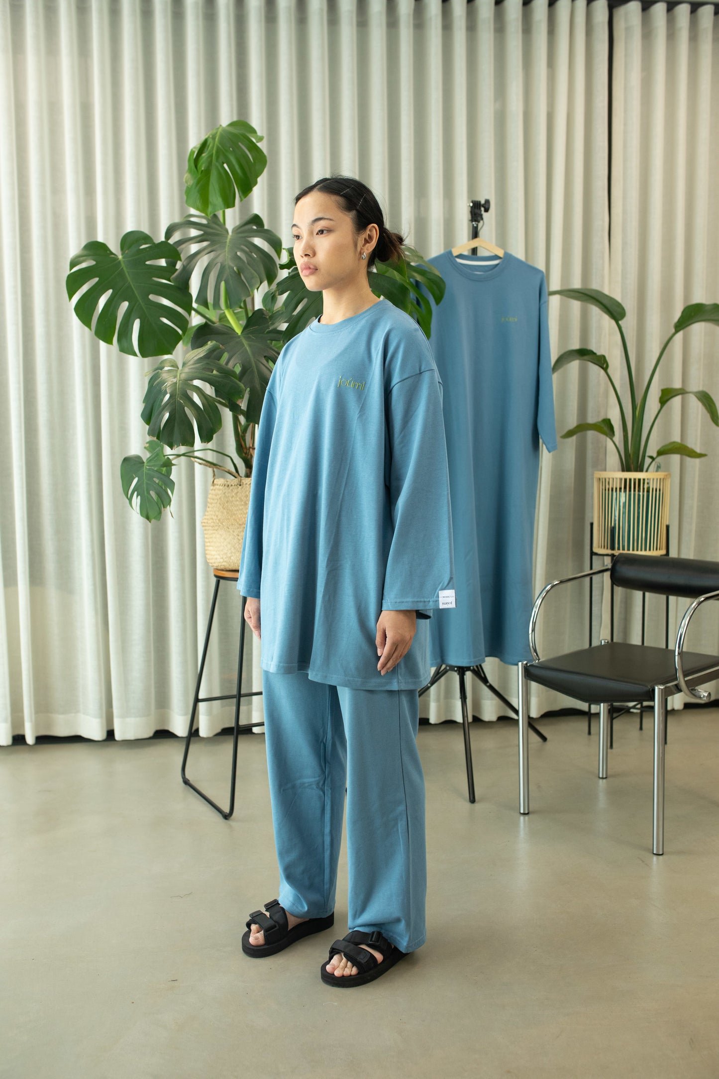 Relaxed Fit T-Shirt - Azure Blue