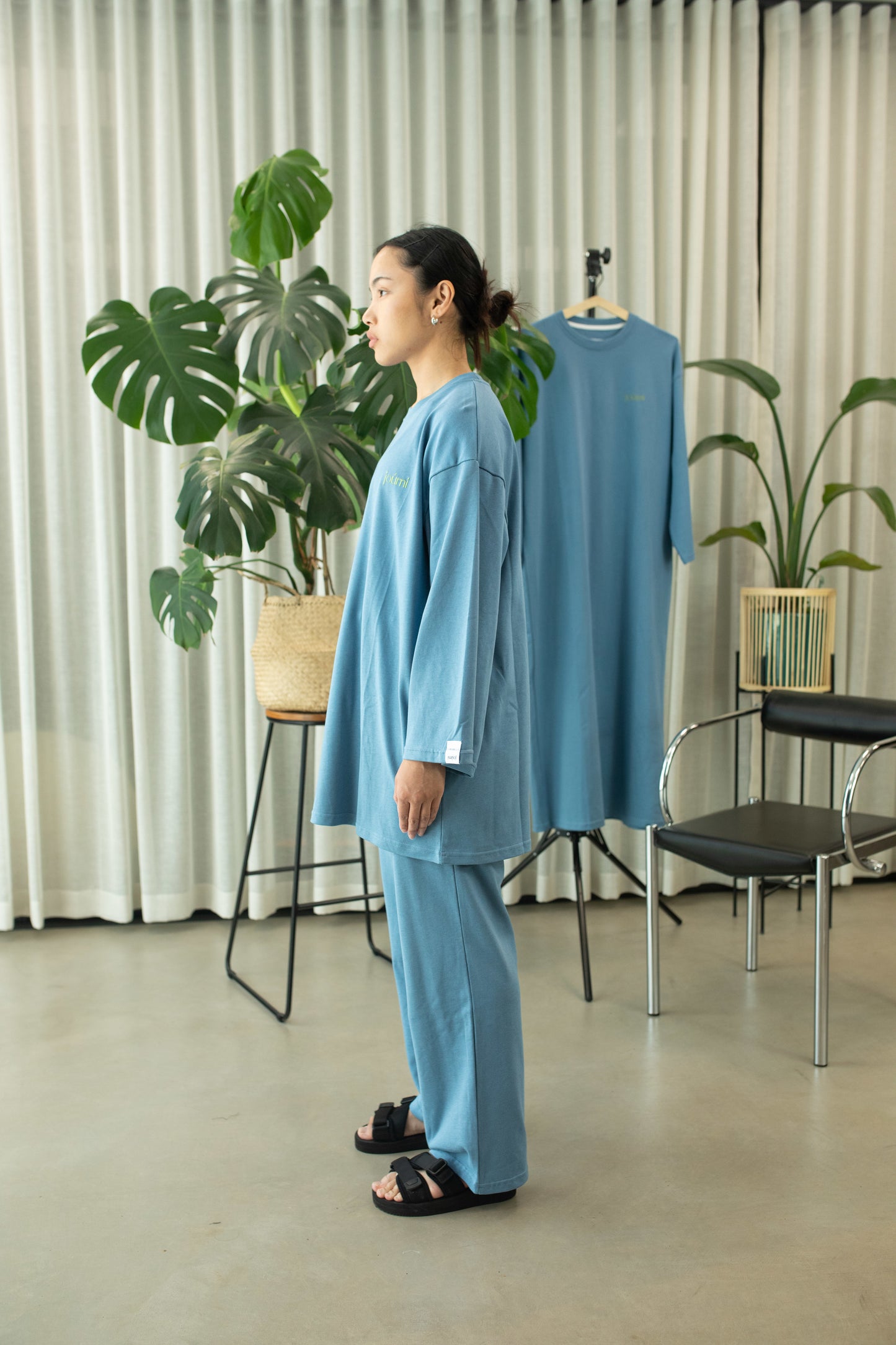 Relaxed Fit T-Shirt - Azure Blue