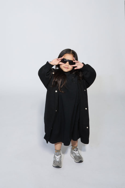 Junior Maxi Hooded Coat