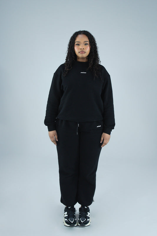 EP2 Crewneck Sweaters & Joggers - Black