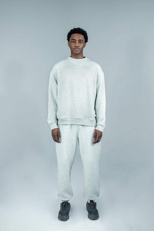 EP2 Crewneck Sweaters & Joggers - Marl Grey